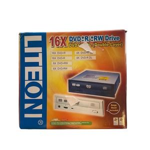 Lite On 16X DVD+/-R/+/-RW Drive DUAL Format DVD Writer